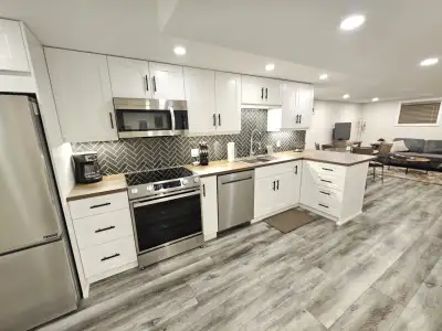 Fully-Furnished, 3-Bed, 2-Bath, Basement Suite in Crowsnest Pass
