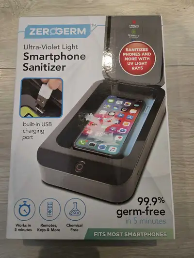 Ultra-Violet Light Smartphone Sanitizer, View more