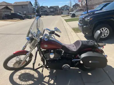 This 2010 Harley-Davidson Dyna Wide Glide is in excellent condition with only 11,467 kilometers on t...