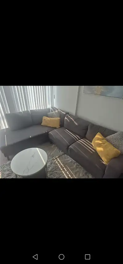 Structube sectional sofa, View more