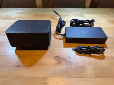 Logitech Logi Dock (All-in-one USB-C w/Stereo Speakerphone), View more