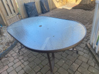 Outdoor patio table 