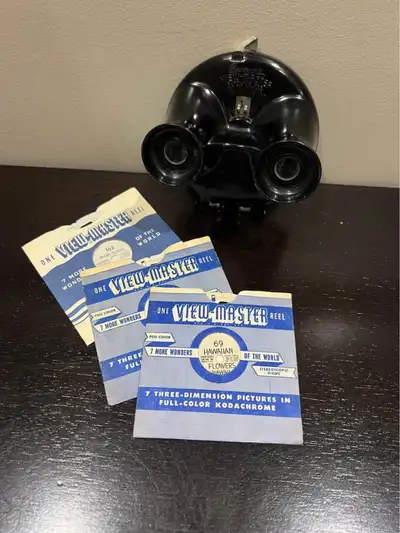 Vintage Sawyer’s View-Master Rare! Sawyer’s View-Master Model B 1944-1947 With 3 Reels