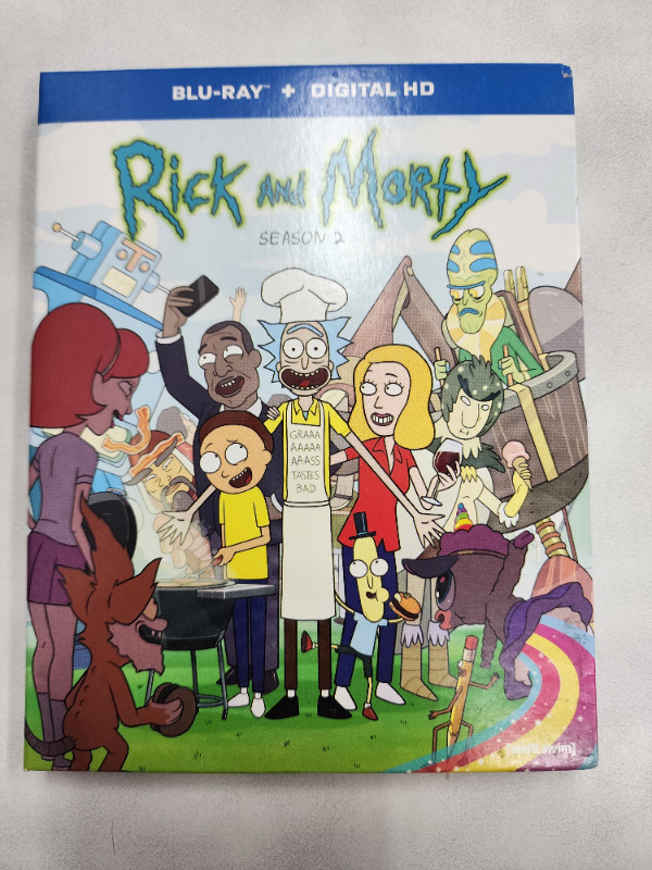 Rick and Morty Season 2 Blu-Ray in CDs, DVDs & Blu-ray in Summerside