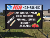 New Portable Sign and Letters or Prints