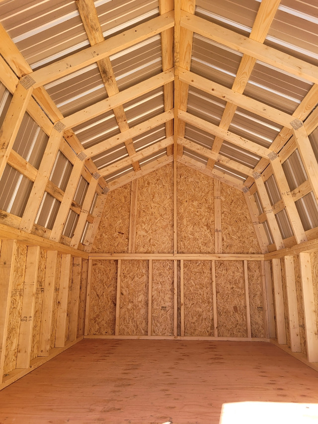 Barnstyle shed portable 8x12  in Outdoor Tools & Storage in North Bay - Image 3