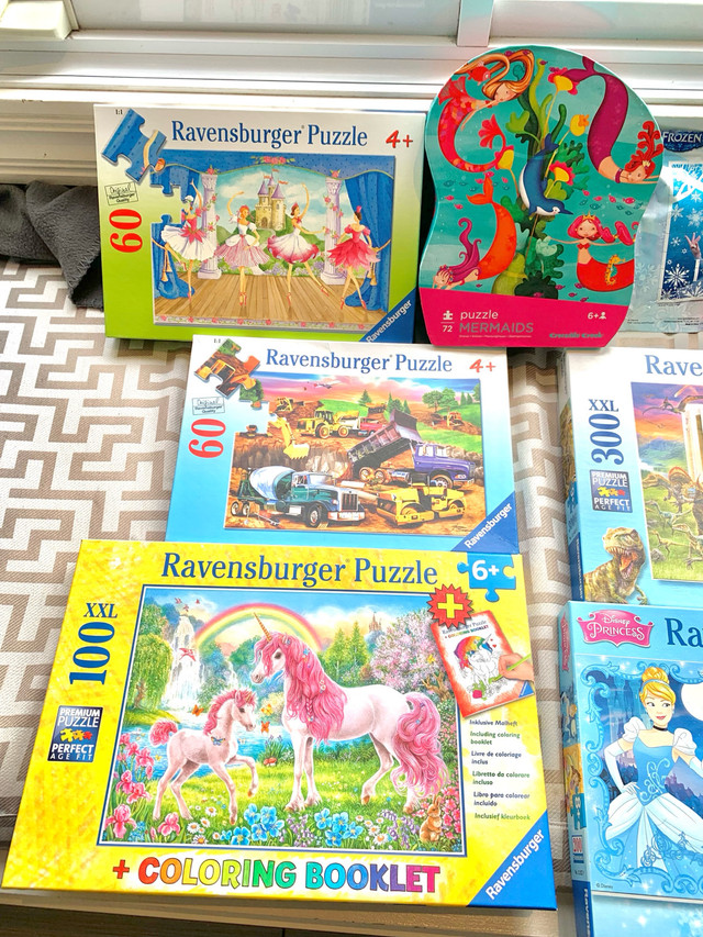 Lot de casse-têtes/puzzle pour enfants (Ravensburger) dans Jouets et jeux  à Longueuil/Rive Sud - Image 2