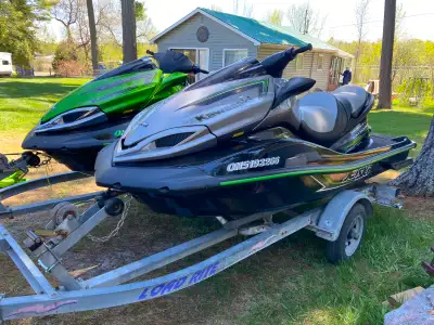 Jet Ski Ultra LX and Jet Ski Ultra 310LX with less 100 hours of operation. Like new. Includes traile...