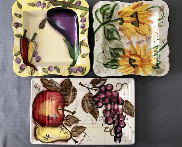 Ensemble Assiettes de présentation / Serving plates set in Kitchen & Dining Wares in Laval / North Shore - Image 2