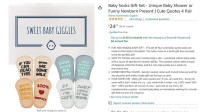 Funny baby socks gift set (4 pairs)