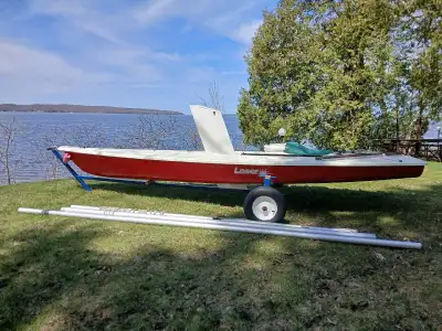 Laser Sailboat, View more
