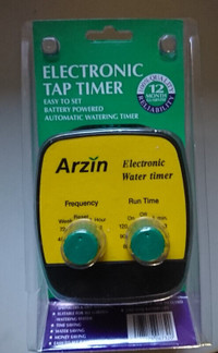 Arzin Electronic Tap Water Timer - Automatic  Watering Timer