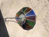 Colorful Stained Glass Lamp Shade (2 available)