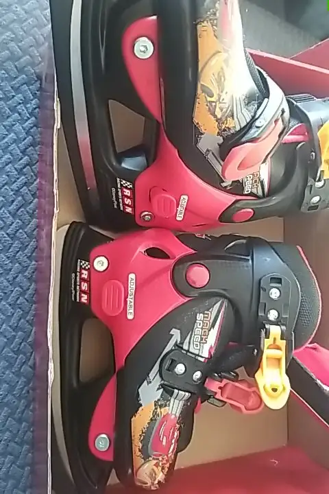 Disney Picar Cars Adjus5 Boys Skates Y8-Y11 in Skates & Blades in Kitchener / Waterloo - Image 3