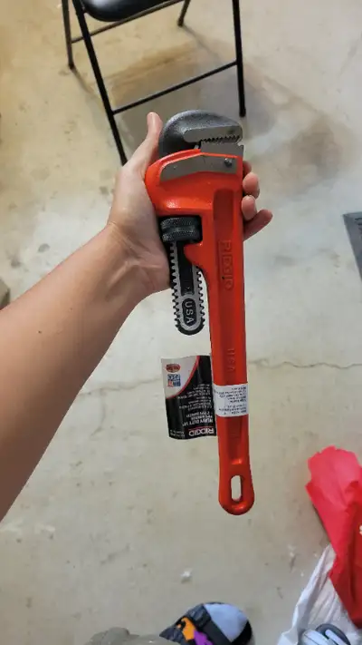 RIDGID 14-inch Steel Pipe Wrench, View more