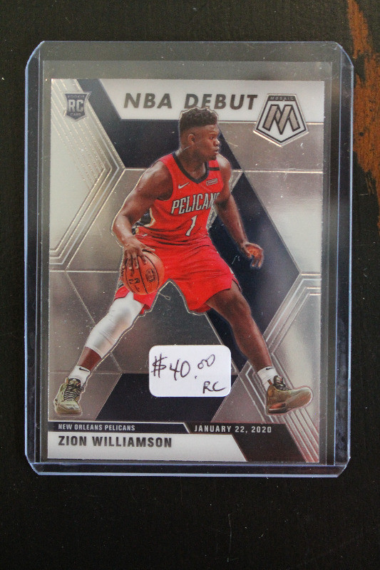 Zion Williamson 2019-20 Panini Mosaic Rookie Card in Arts & Collectibles in Chatham-Kent