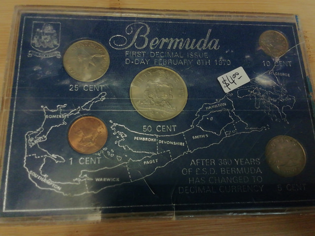 1970 Bermuda First Decimal Issue D-Day February 6th Coin Set in Arts & Collectibles in Mississauga / Peel Region