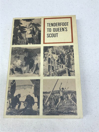 Tenderfoot to Queen's Scout book - Vintage