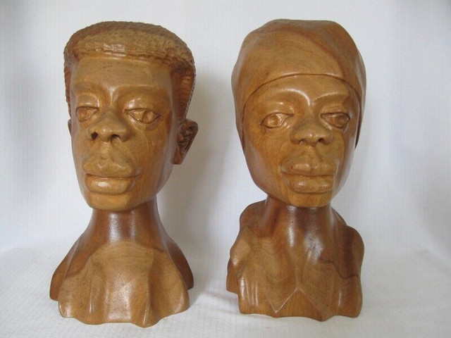 SCULPTURES HAITIENNE...ANDRE DECEMBRE // HOMME//FEMME dans Art et objets de collection  à Ouest de l’Île