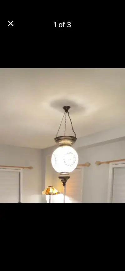 Mosaic Turkish Style Hanging Lamp, View more