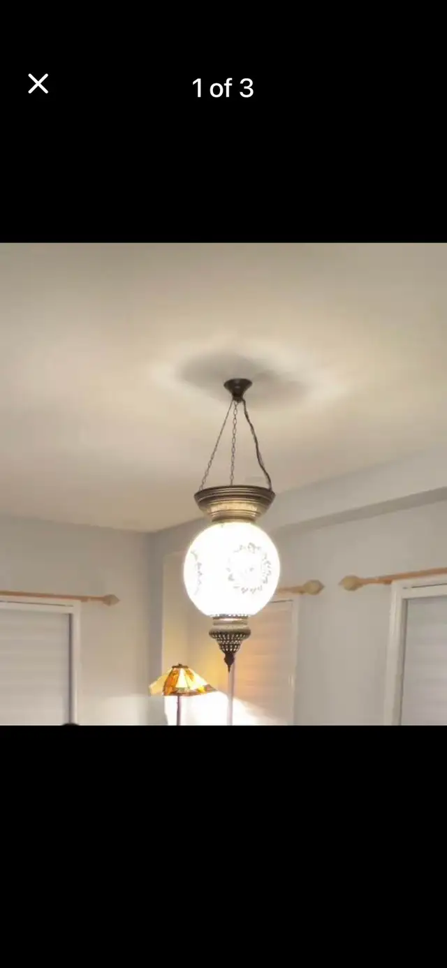 Mosaic Turkish Style Hanging Lamp in Indoor Lighting & Fans in Mississauga / Peel Region - Image 2