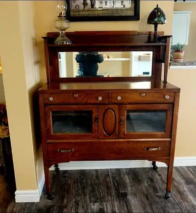 Antique hutch, View more