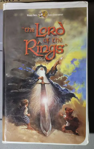 Lord of The Rings VHS