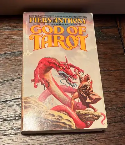 Fantasy Novel Piers Anthony God of Tarot Rare Book For Sale, View more