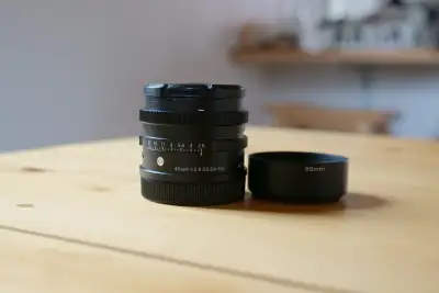 Sigma 45mm f2.8 lens for L Mount, View more