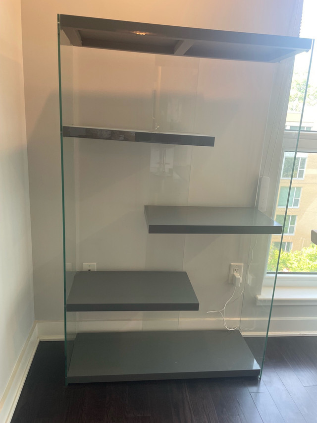 Glass Display Unit/Bookcase in Bookcases & Shelving Units in Ottawa - Image 2