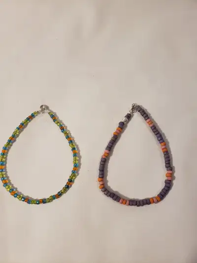 Locally handmade keychains, bobby pins & ankle bracelets, View more