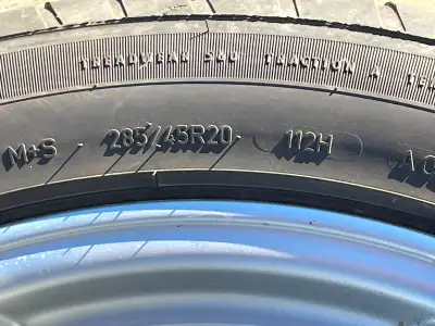 Rims and Tires off of Audi Q7. 285/45R20. Goodyear Eagles tires. Rims are in good condition one has...