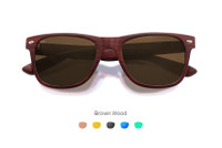Premium Mahogany Sunglasses
