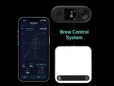 Up for sale is a DiFluid Brew Control System - Scale & Refractometer. The scale was opened and used...