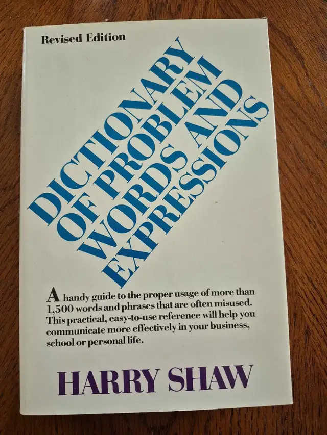 Harry Shaw Dictionary65151225110785120