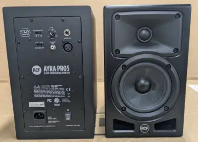 RCF studio monitors, View more