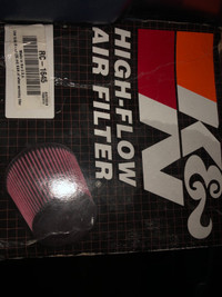 K and N high flow air filter