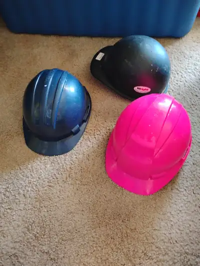 3 Hard Hats for sale, View more