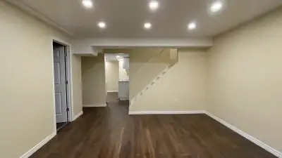 Bright, clean, spacious legal walkout basement apartment. One bedroom, living room, full kitchen and...