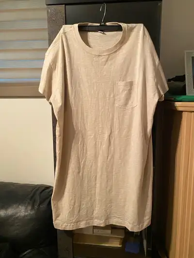 Beige T-shirt dress. Used like New!! Size 2X, View more