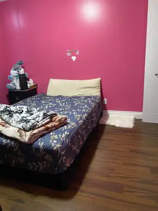 One private room available with washroom from 1st December for only veg girls near to the bus stop a...