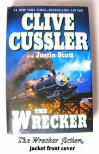 The Wrecker, Cussler & SCOTT, Hardcover, new, detective mystery