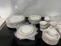 Vintage Towne House China  Spring Bouquet - 38 Pieces