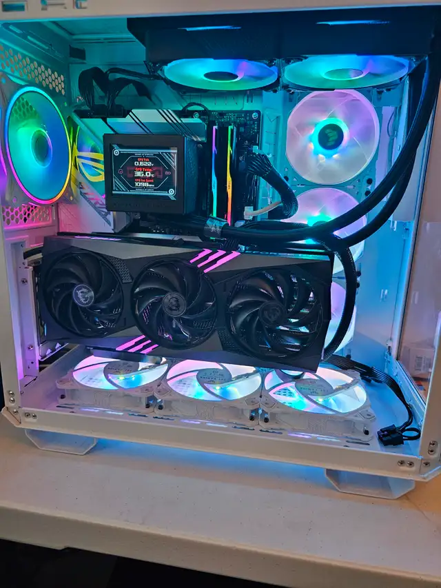 Gaming pc intel i9 14900k MSI RTX 4070 TI in Desktop Computers in Edmonton - Image 2