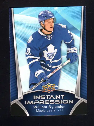 2016-17 UPD Instant Impression #II19 William Nylander RECRUE RC, View more