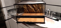 Reptile, amphibian snake cage, tank, aquarium