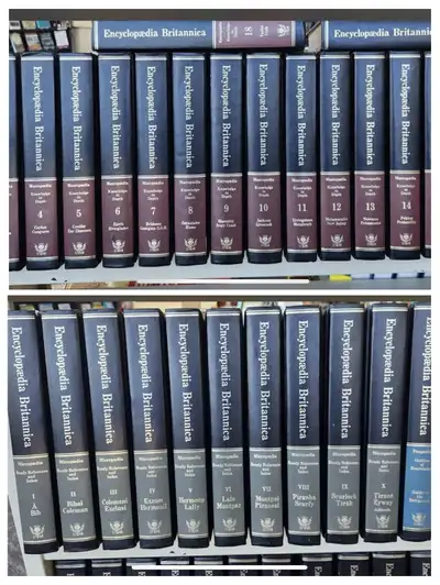 1980 leather bound   encyclopedia Britannia  complete&nbsp;, View more