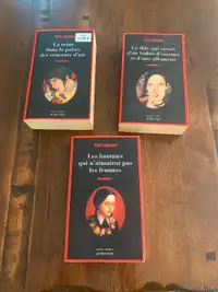 Trois livres: La série Millennium de Stieg Larsson