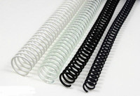 Spirales à Reliure BINDING PLASTIC COILS 20MM-12" (4:1) QTY: 25