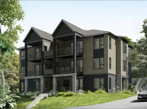 La vue. Le luxe. L’espace. Tout simplement. Vivez l’exception à Sainte-Adèle avec nos grands 4½ neuf...